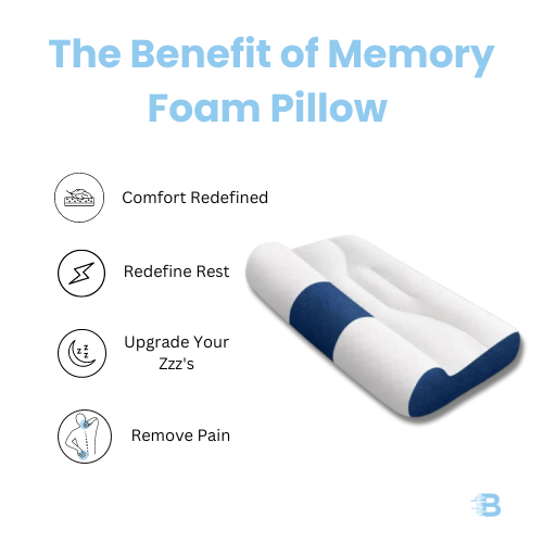 Soft Cervical Memory Foam Pillow